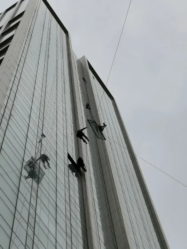 Фасадное остекление)