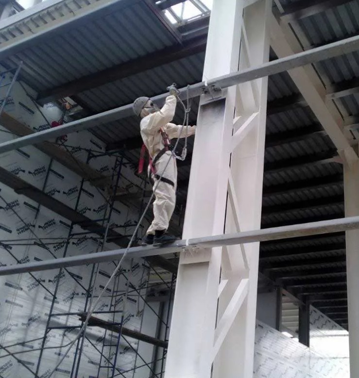 Огнезащита металлоконструкций)